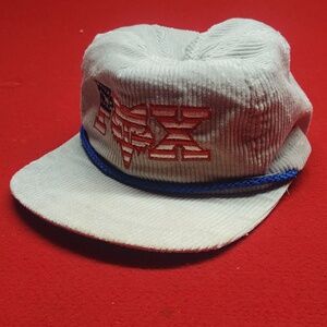 Vintage look fox racing curdoroy hat